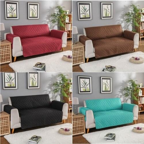 Sofa Couch Cover Chair Throw Pet Dog Kids Mat Furniture Protector Towel Washable Removable Armrest Slipcovers 1/2/3 Seat
