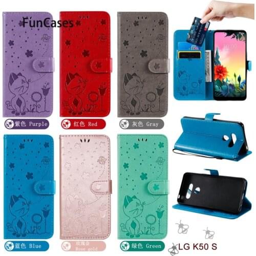 Colorful PU Leather Book Phone Cover For ajax LG K51 Fundas sFor LG case K52 K50S G9 Velvet K50 G8S ThinQ G8 G7 G900 K51S Cases