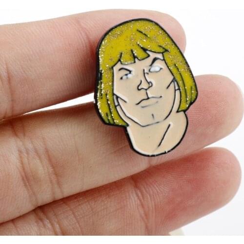Enamel He-Man Pin Masters Of The Universe Badge Battle Armor Brooch