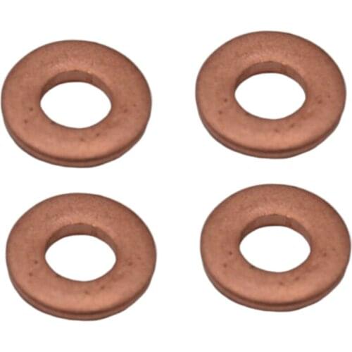 Lots 4 Injector Washer Seals O-Ring For Peugeot Citroen 1.6 HDI 198173