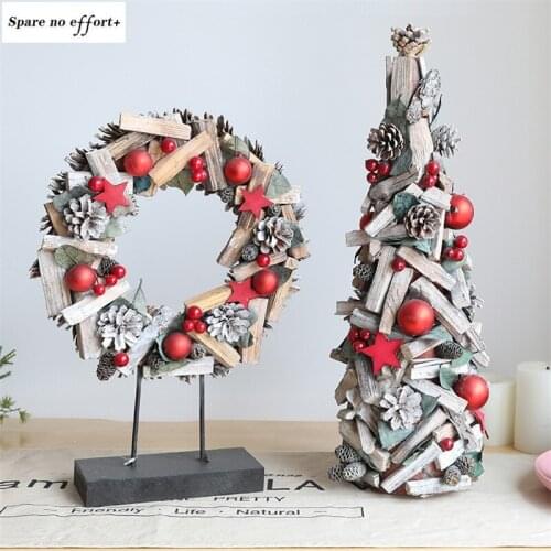 Mini Christmas Decoration Tree Festival Desktop Decoration Tree Festival Party Decoration For Home New Year adornos de navidad