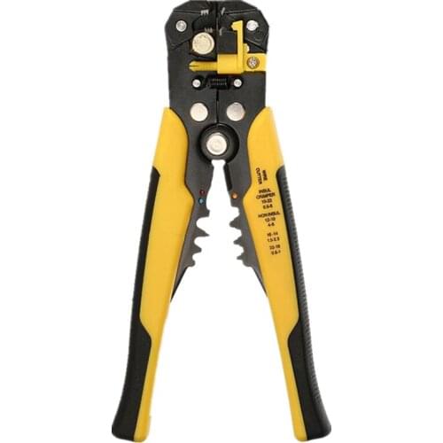 Multifunctional Electricians Pliers Crimper Wire Stripper Cutting Cable Peeling Clamp Terminal Tool Alicate Descascador De Fio