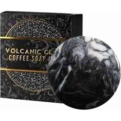 Volcanic Mud Handmade Soap Clay Coffee Slimming Soap Bar Skin Whitening Body Clear Soap