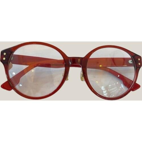 Oversized Round Optical Glasses Women Men Vintage Clear Glasses Eyeglasses Frame Transparent Lens Spectacle Frame Unisex