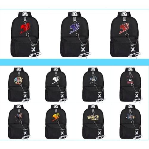 Fairy Tail Bag Stationery Set Cute Student Anime Kawaii School Supplies Creative Kids School Office Supply Stationery