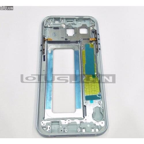 Middle Bezel Frame For Samsung GALAXY A720 A7 2017 Mid Middle Plate Frame Housing Parts