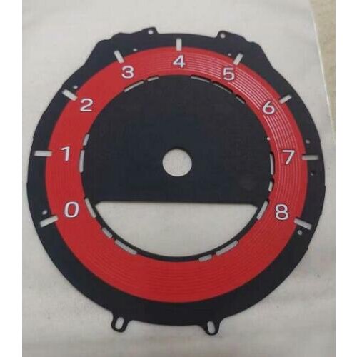 Speedo Gauge Face Overlay For Porsche 911 992 Cluster Sticker 2019-2021
