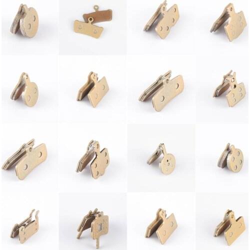 10 pairs (20 pieces) Copper Base Bicycle Brake Pads for Shimano SRAM avid Hayes Magura Bicycle Accessories