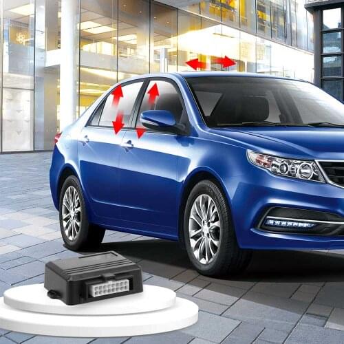 Remotely Close Windows 12V For 2/4 Doors Car Auto Close Windows Car Power Window Roll Up Closer Car Alarm Systems Universal