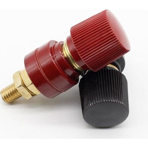 2PCS Extra large terminal column diameter: 10 mm pillars and head were bronze