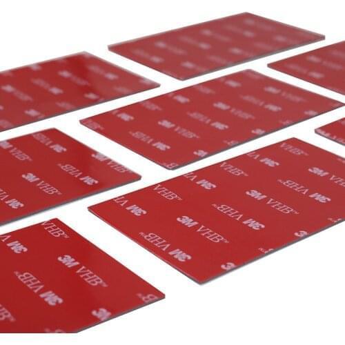 Acrylic non-marking double-sided tape Wall object hook strong double-sided tape Office student school stationery 100 Pcs