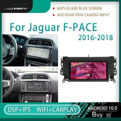 Car radio multimedia player for Jaguar F-PACE 2016-2018 stereo Android car autoradio GPS Navigation DVD carplay Auto