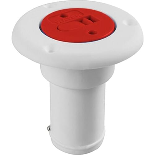 White Nylon Marine Keyless Boat Deck Fill for Yacht, Caravans Fuel Tanks