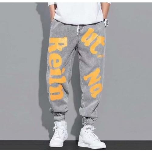 Fashion Mens Cargo Pants Japan Style Harajuku Trend Streetwear Men Pants Casual Elastic Waist Joggers Men Clothing Trousers