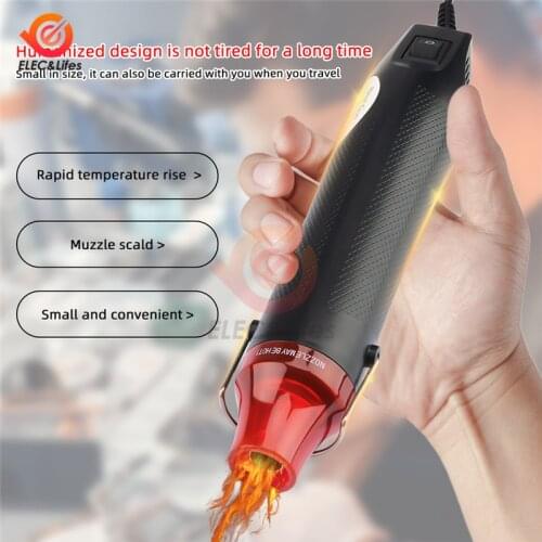 300W 110V 220V Electric Hot Air Gun/Heat Gun with supporting seat DIY tool heat gun US/EU Plug for Soldering components