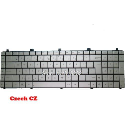 Laptop Keyboard For ASUS N75 N75S N75SF N75SL Sliver Slovenian SL/Czech CZ 04GN691KCZ00-2 04GN691KWB00-2