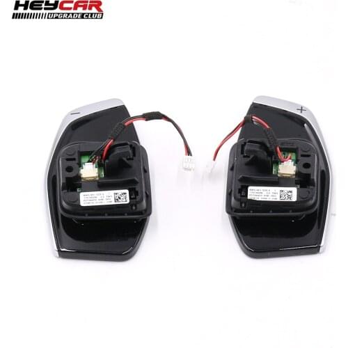 Piano Paint Tiptronic black high-gloss chrome Steering Wheel Shift Paddle 8W0 951 523 S For Audi A3 8V A4 B9 8W A5 Q2
