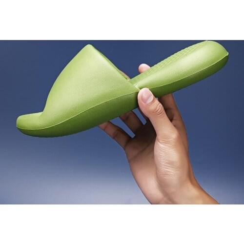 Summer Mens Slippers Simple Solid Color Shoes Womens Antiskid Bathroom Slippers Slippers Lovers Neutral Thick Soled Slippers