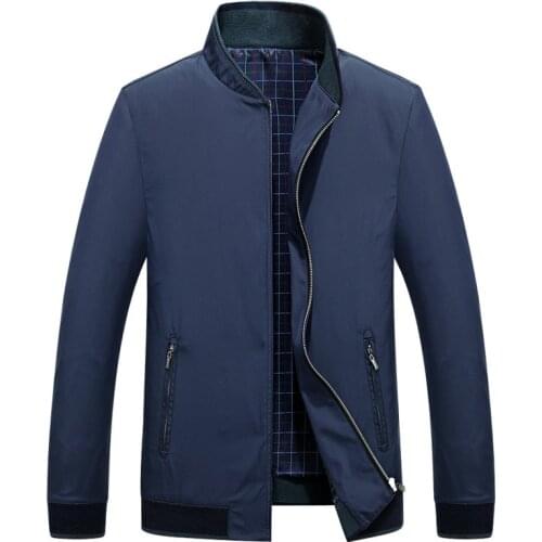 Turn-down Collar Solid color Male Slim Fit Overcoat Men Casual Windproof Long Sleeve Jacket Coat
