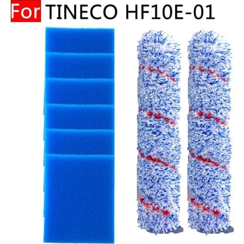 For TINECO HF10E-01 Smart Home Accessories Spare Parts Hepa Filter Cotton Roll Brush Kit Mop Wash Floor Robot Vacuum Cleaner