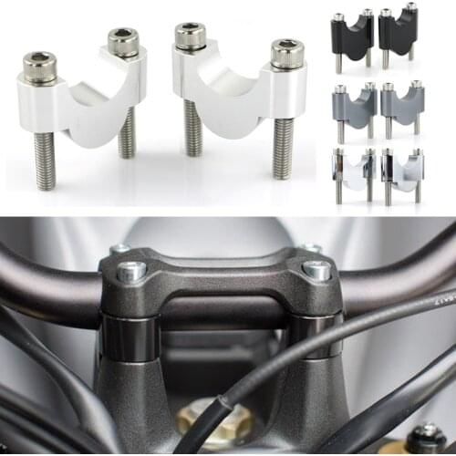 Fit For Kawasaki KX65 KX80 KX100 KX250F KX450F KX500 7/8" 22mm Handlebar Risers Mounting Motorcycle Handle Bar Mounting Risers
