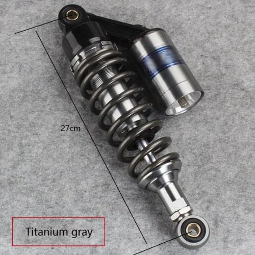 Motorcycle Rear Shock Absorber Suspension Universal Rebound Damping Adjusted For Yamaha Honde Suzuki Kawasaki fluorescent green