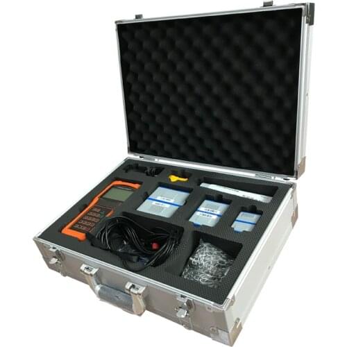Handheld Digital TUF-2000H Flow Meter TM-1 (DN50-DN700mm) Transducer Portable Ultrasonic Flowmeters ModBus protocol