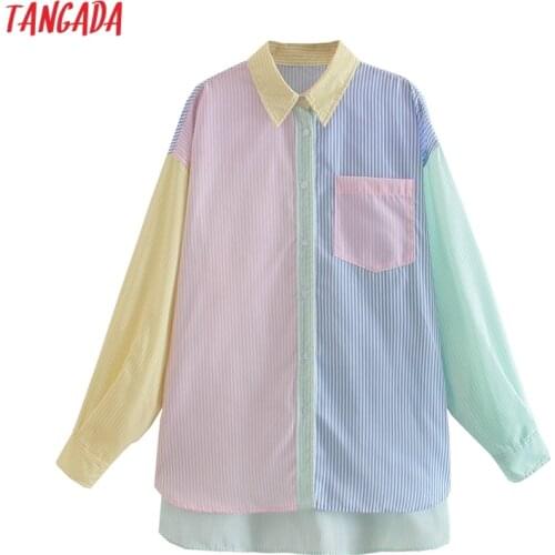 Tangada Women's Striped Shirts