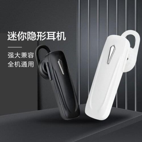 Stereo Universal Mobile Phone Headset Running Sports Driving Ear Style Mini Bluetooth Headset 4.1 Single Ear Earphones