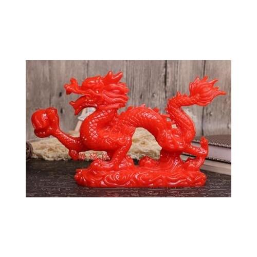 The light Zodiac Dragon Hanlong geomantic home House decorations resin crafts sculpture decoration statues Home