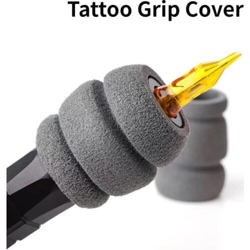 10pcs/set Memory Foam Tattoo Grip Cover 31/41mm Tattoo Pen Machine Cover Tattoo Machine Grip Handle Holder Cover