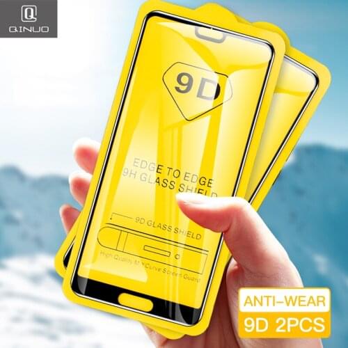 2Pcs Glass For Huawei P40 P30 P20 Pro P10 Plus Lite Mate 10 20 30 Lite Screen Protector Protective Film Full Glue Tempered Glass