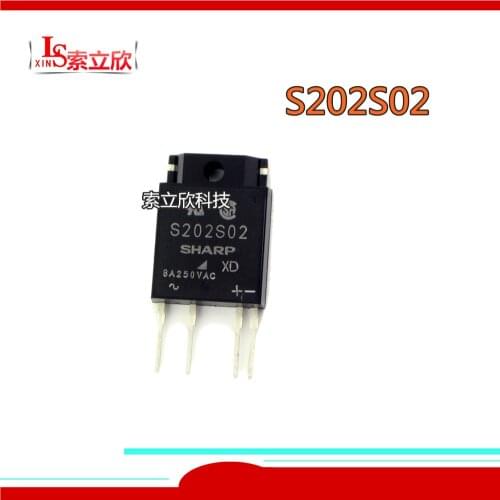 5PCS/LOT 100%Original or New Solid state relay S202S02F S202S02 alternative TL208 S202T02F