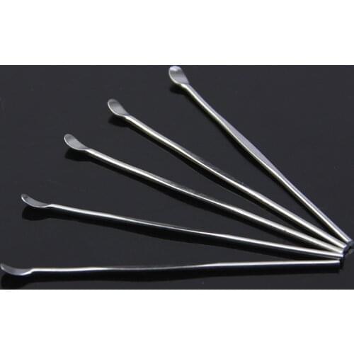 5Pcs Stainless Steel EarPick Cleaner Ear Pick Wax Curette Remover Care Tool Hot 68UD