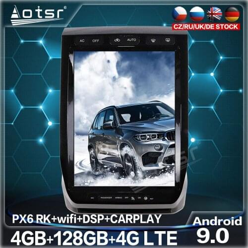 128GB For Ford Raptor F150 2015-2019 Android Car Radio GPS Navigation Multimedia Player PX6 Audio Auto Stereo Head Unit Carplay