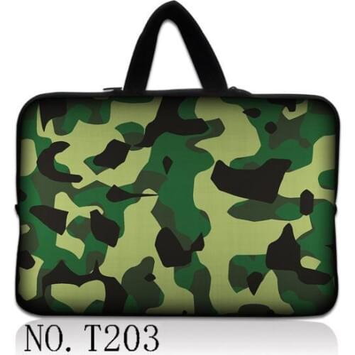 Camouflage For iPad Chuwi Huawei Briefcase 11.6 Laptop Case 13.3 13 12 10 14 15 17 Notebook Bags Sleeve Universal 10.2 Tablet