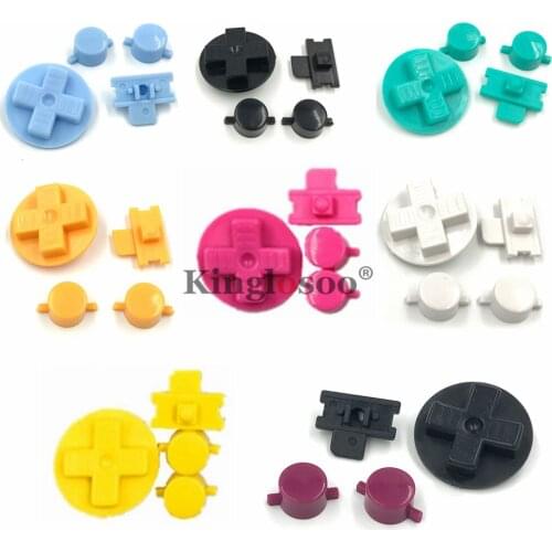 Shell case keypads A B Button replacement for Nintendo Gameboy Classic GB GBO DMG D-pad buttons Top quality