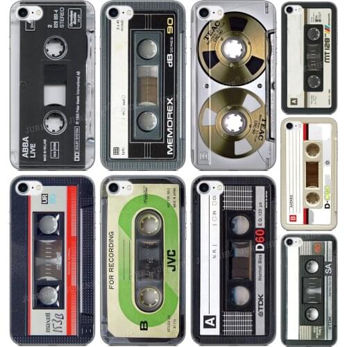 Music Tape Cover For VIVO V20 SE X60 Pro Y70 S7 2020 iQOO 7 5 Y11 Y15 Y17 Y12 Y20 Y20S Y50 Y30 V17 S7e Y73s Y12S Y11S Y20i Case