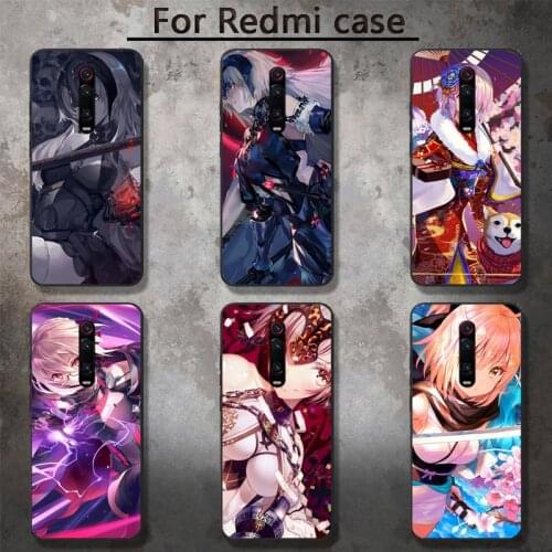 Anime game FateGrand Order Phone Case for RedMi 5 5plus 6 Pro 6A S2 4X GO 7A 8A 7 8 9 K20 case