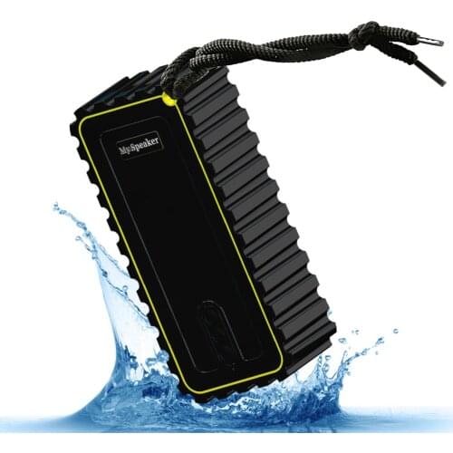 F015 Outdoor Wireless Waterproof Bluetooth Speaker Stereo Shower Speakers Subwoofer Support Hands Free Call FM Radio TF Card