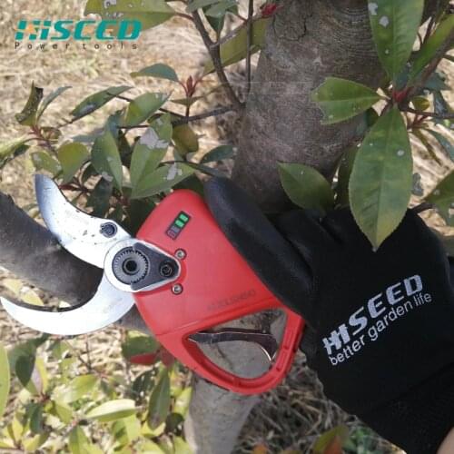 Vigorous branches labor-saving electric pruning shears garden tools rechargeable battery capacity 4AH