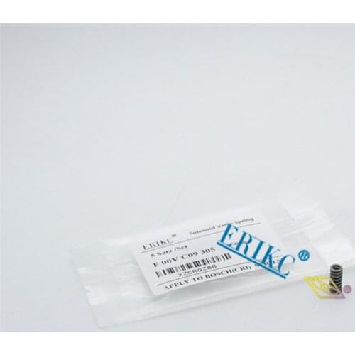ERIKC F00VC09305 Common Rail Spring Kit Set F 00V C09 305 Washer F00V C09 305 Under Solenoid Valve for 110 Series Injector