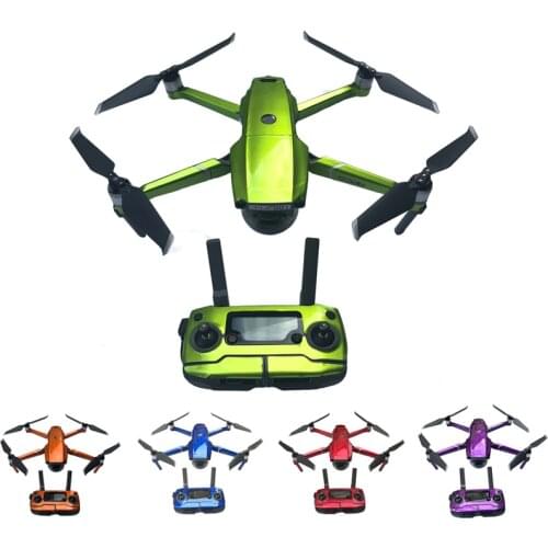 1set Fluorescence Remote Control Body Arm Full Set stickers Waterproof Cool Sticker for DJI Mavic 2 Pro/Zoom Drone Accessories