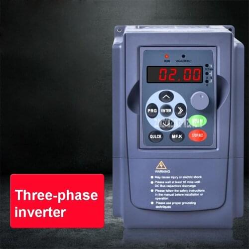 Three-phase Water Pump Motor Speed Control Frequency Drive Inverter Industrial Frequency Converter G9000-3.7KW/5.5KW/7.5KW 380V