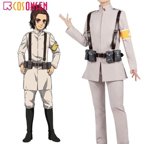Attack on Titan The Final Season Gabi Braun Cosplay Costume COSPLAYONSEN Human Outfits All Sizes Custom Made