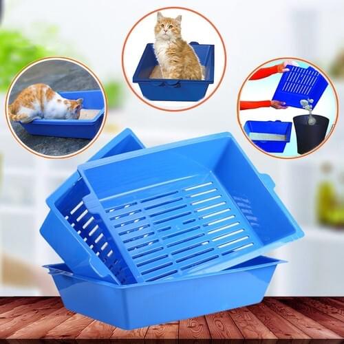 Tray Self 3 Screen Cat Toilet pet shop pet