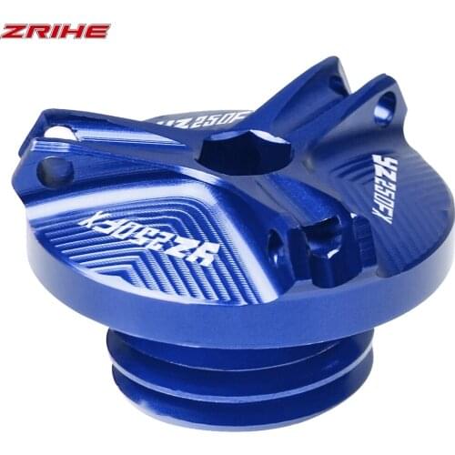 M20*2.5 Aluminum Motorcycle Accessories Engine Oil Drain Plug Sump Nut Cup Cover FOR YAMAHA YZ450F 2009-2019 2010 2011 2012 2013