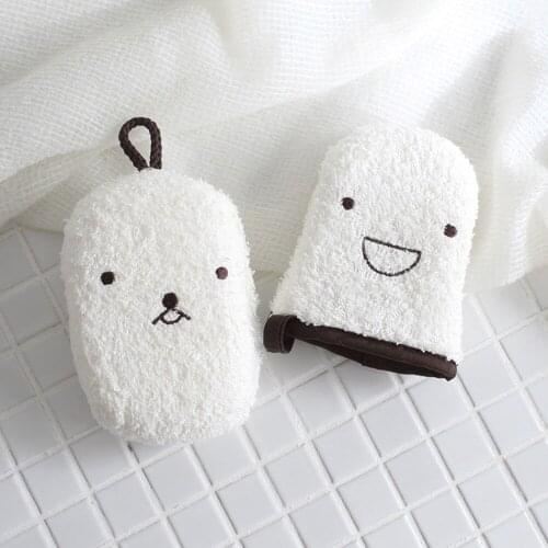 Soft Cartoon Baby Bath Rub bath Sponge, Sponge Rubbing Towel, Kids Children Shower Glove Cotton Brush
