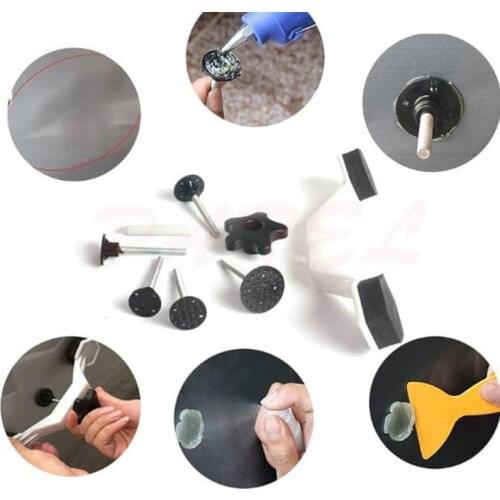Body paintless dent repair kit pull rubber pull pull ring toolbox suction cup pop-up recessed bridge flattening pen kit tool
