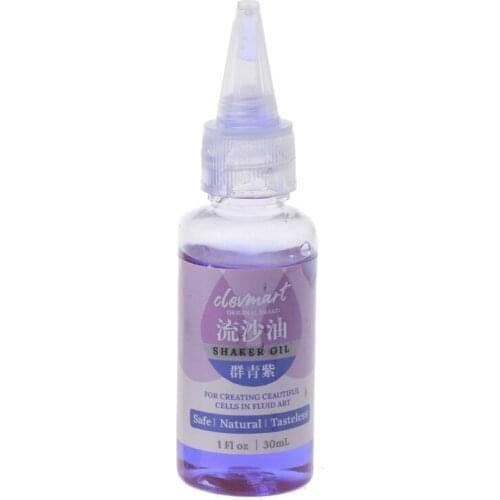 30ml Pouring Oil Epoxy Resin Silicone Mold Liquid Flow Quicksand Oil Resin Shake 652B